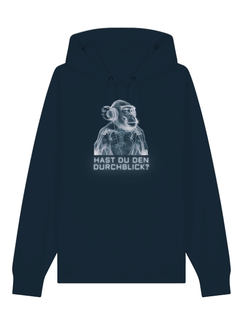 DURCHBLICK - HOODIE - SCHWARZ & NAVY