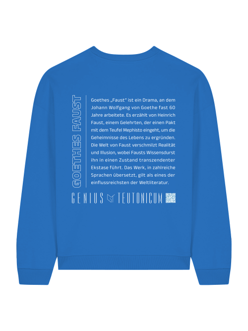 GOETHES FAUST - SWEATSHIRT - BLAU