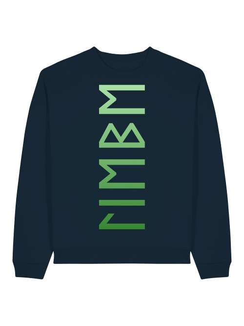 MYSTISCHE LIEBE - SWEATSHIRT - SCHWARZ & TIEFBLAU