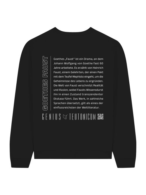 GOETHES FAUST - SWEATSHIRT - SCHWARZ