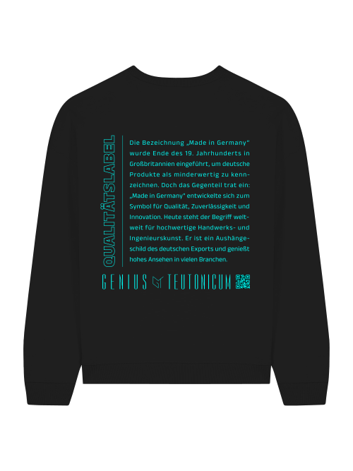 QUALITÄTSLABEL - SWEATSHIRT - SCHWARZ