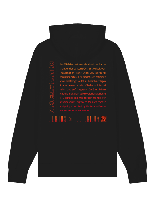 MUSIKREVOLUTION - HOODIE - SCHWARZ