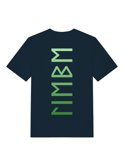MYSTISCHE LIEBE - T-SHIRT - SCHWARZ & TIEFBLAU