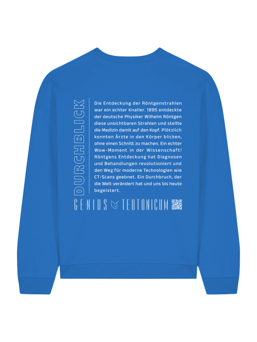 DURCHBLICK - SWEATSHIRT - BLAU