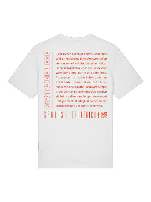 MYSTISCHE LIEBE - T-SHIRT - ECO & WEIß