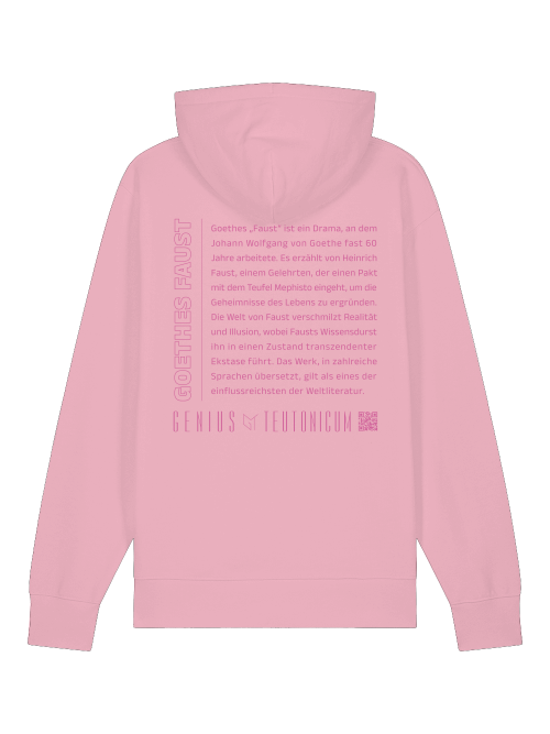GOETHES FAUST - HOODIE - ROSA