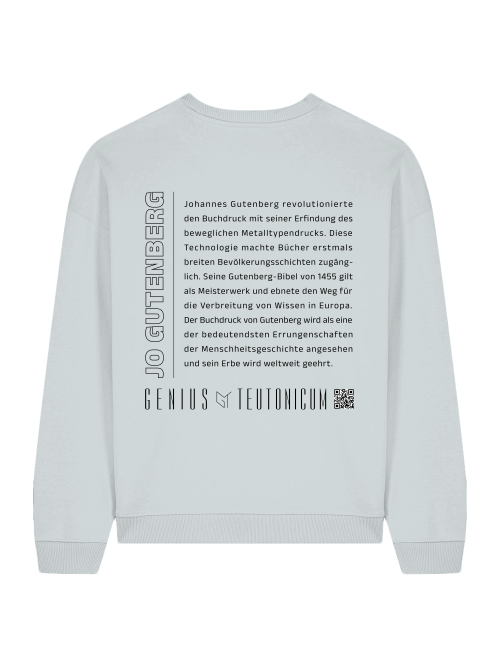 JO GUTENBERG - SWEATSHIRT - EISBLAU