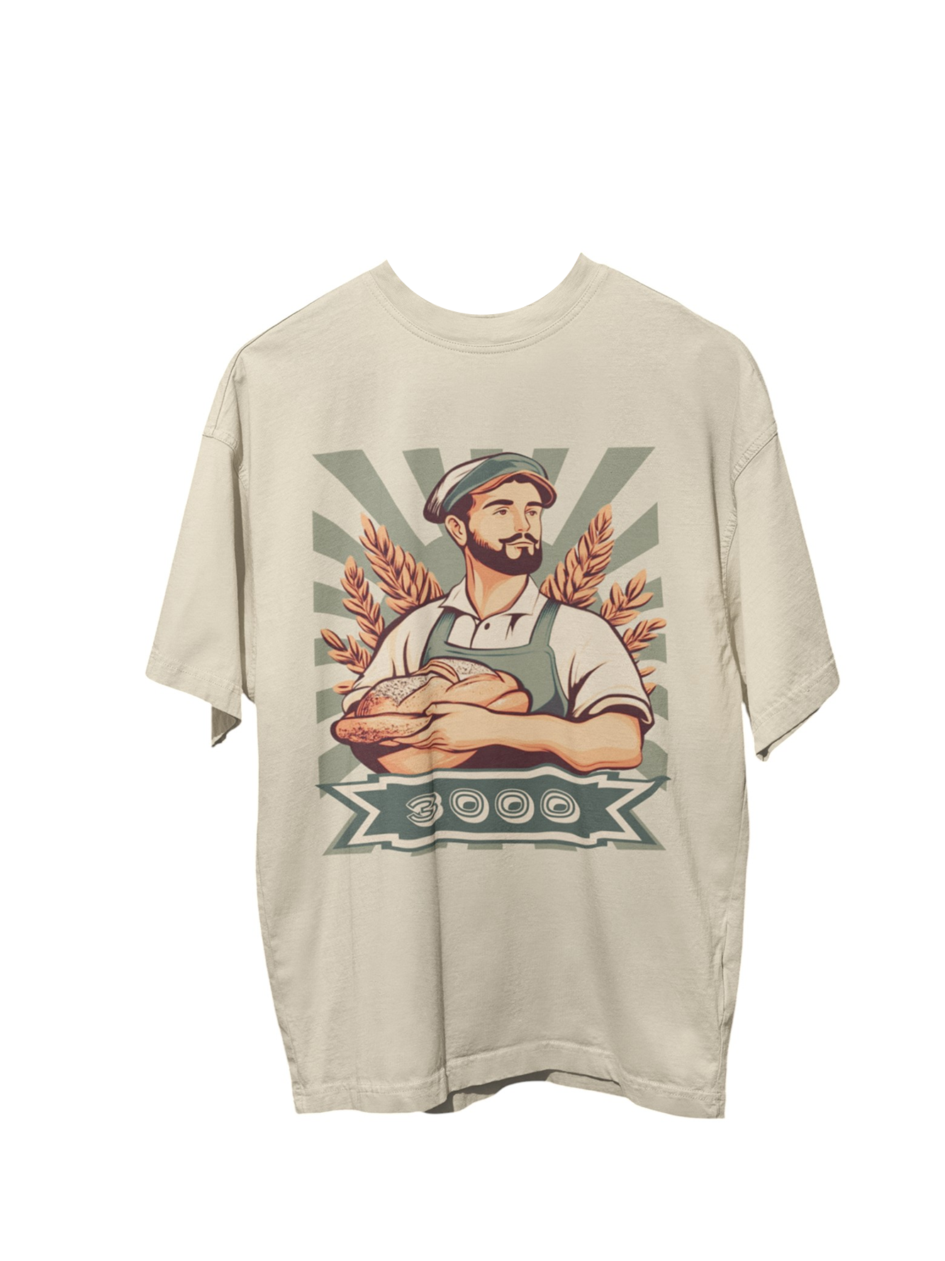3000 BROTSORTEN - OVERSIZE - BEIGE