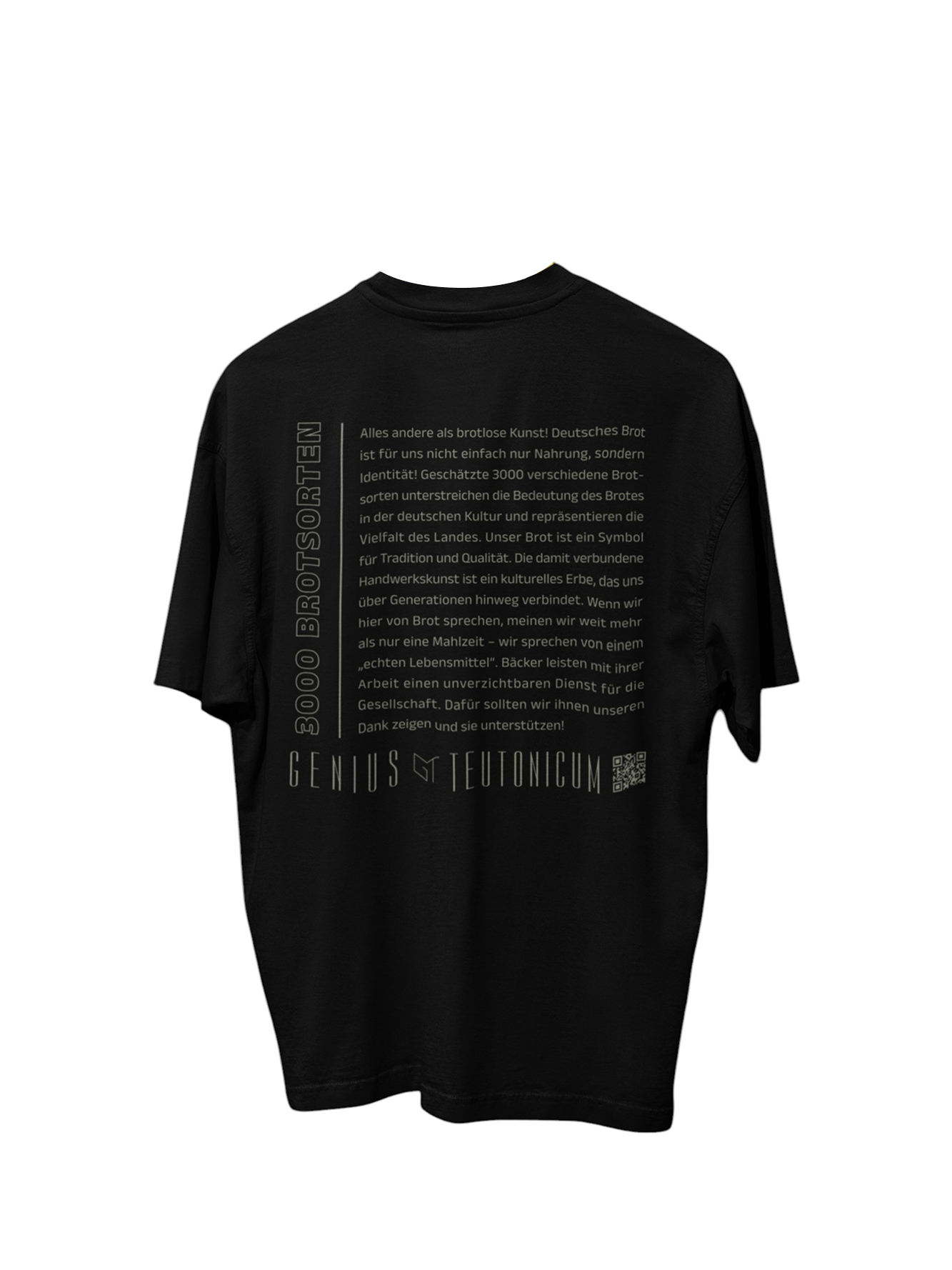 3000 BROTSORTEN - OVERSIZE - SCHWARZ & TIEFBLAU