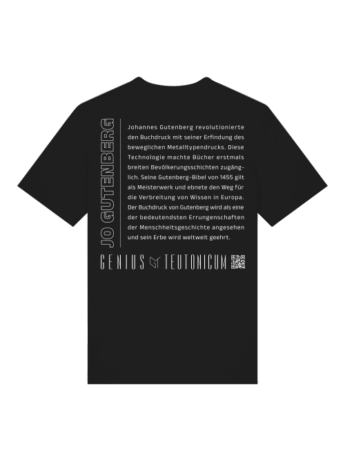 JO GUTENBERG - T-SHIRT - SCHWARZ