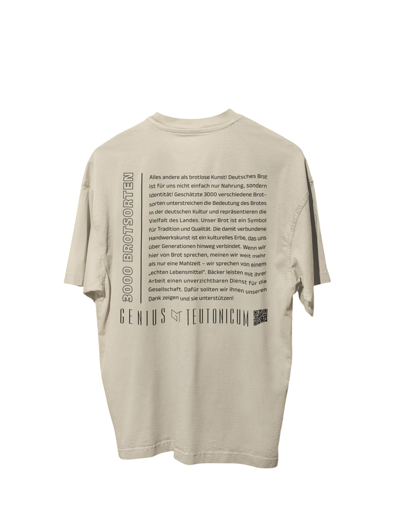 3000 BROTSORTEN - OVERSIZE - BEIGE