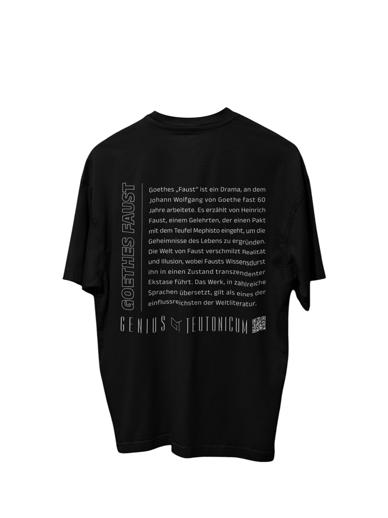 GOETHES FAUST - OVERSIZE - SCHWARZ & LILA