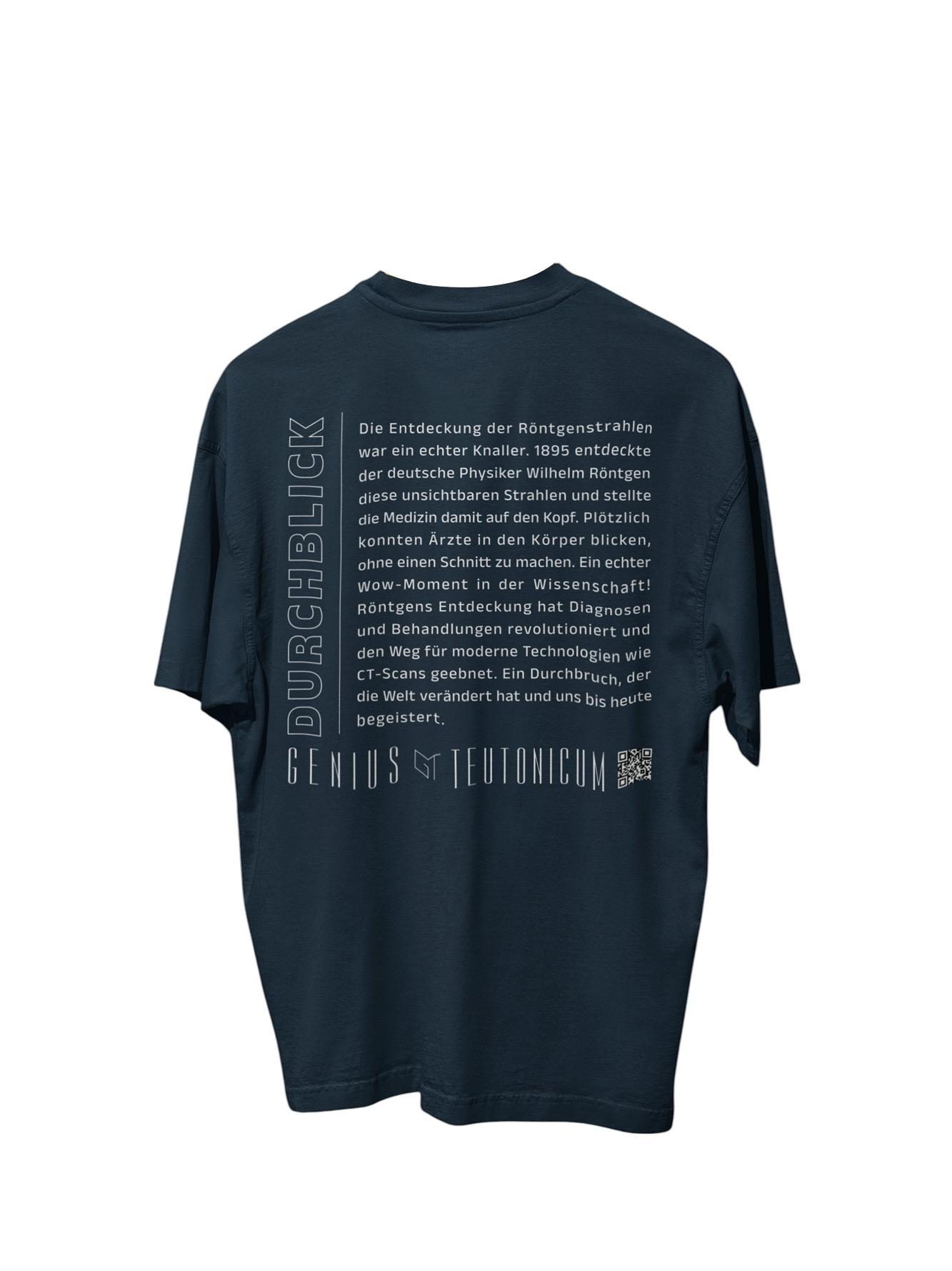 DURCHBLICK - OVERSIZE - SCHWARZ & TIEFBLAU