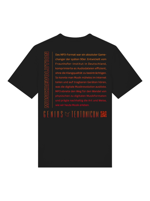 MUSIKREVOLUTION - T-SHIRT - SCHWARZ
