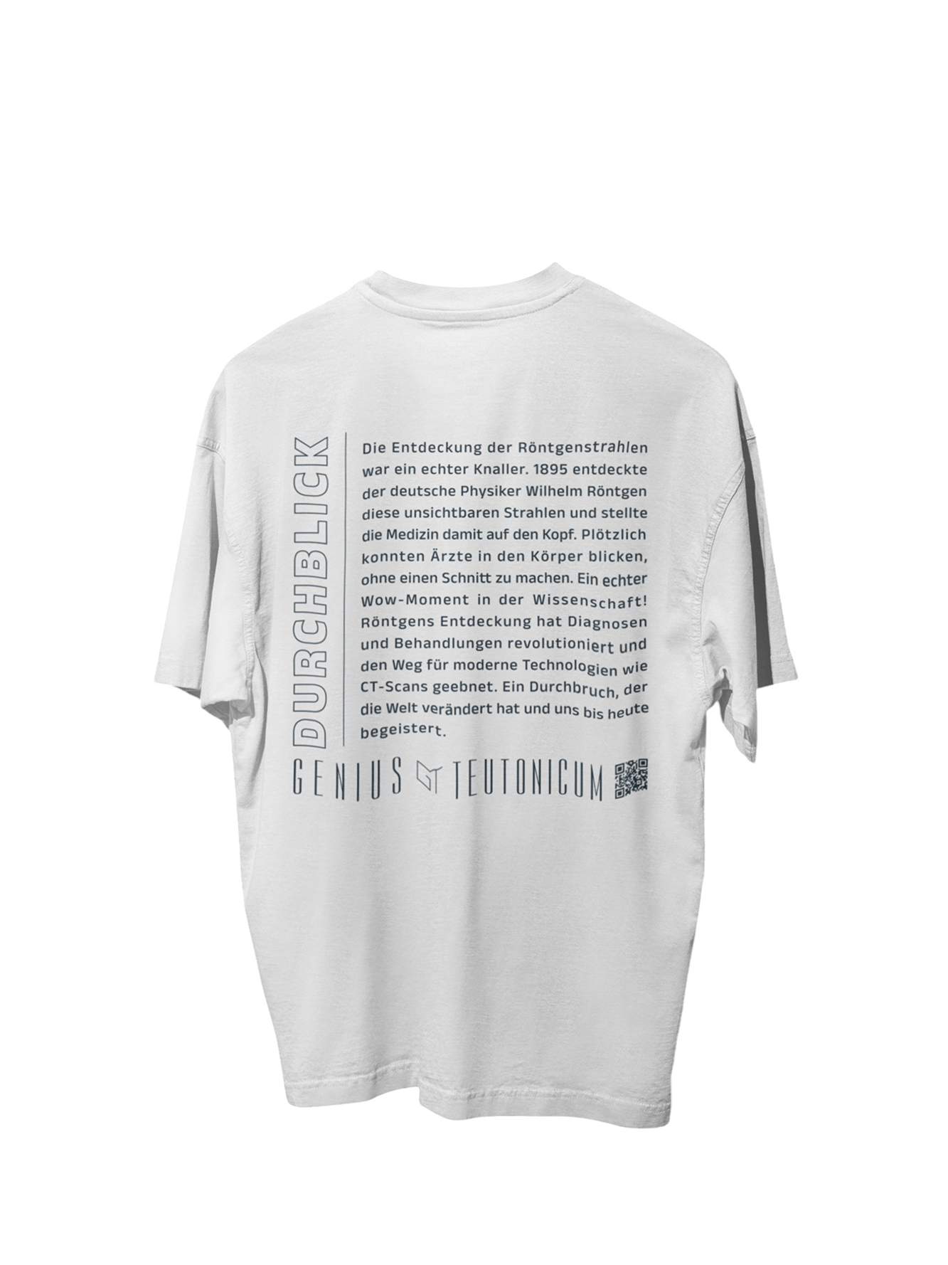 DURCHBLICK - OVERSIZE - WEIß
