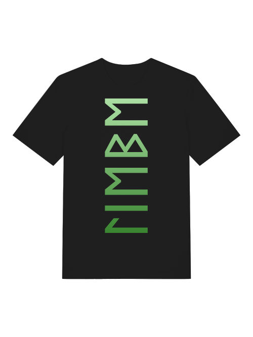 MYSTISCHE LIEBE - T-SHIRT - SCHWARZ & TIEFBLAU