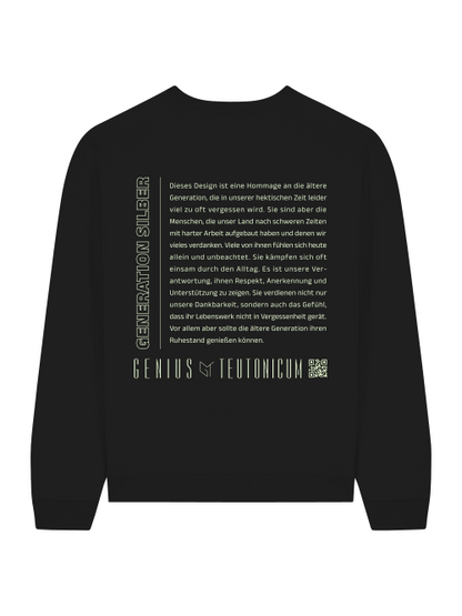GENERATION SILBER - SWEATSHIRT - SCHWARZ