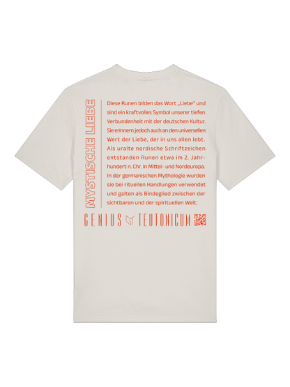 MYSTISCHE LIEBE - T-SHIRT - ECO & WEIß