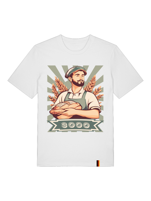 3000 BROTSORTEN - T-SHIRT - WEIß