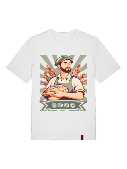 3000 BROTSORTEN - T-SHIRT - WEIß