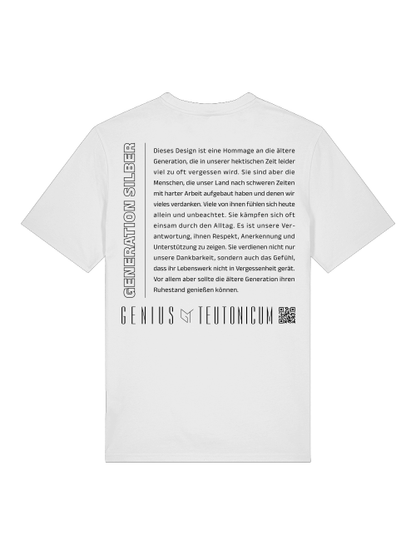 GENERATION SILBER - T-SHIRT - WEIß