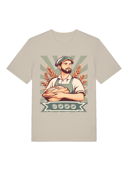 3000 BROTSORTEN - T-SHIRT - BEIGE