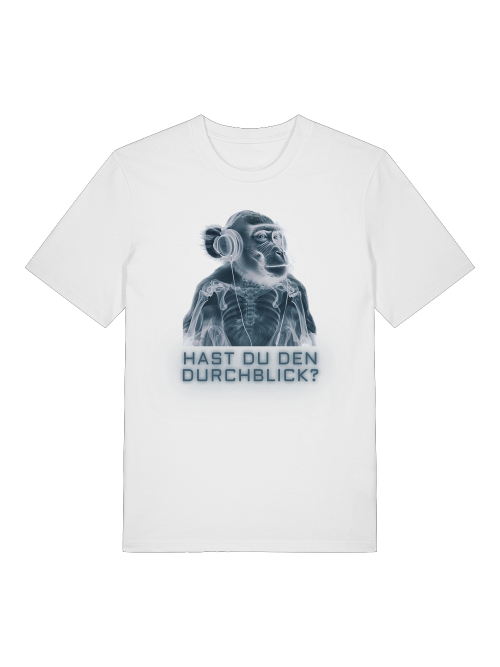 DURCHBLICK - T-SHIRT - WEIß