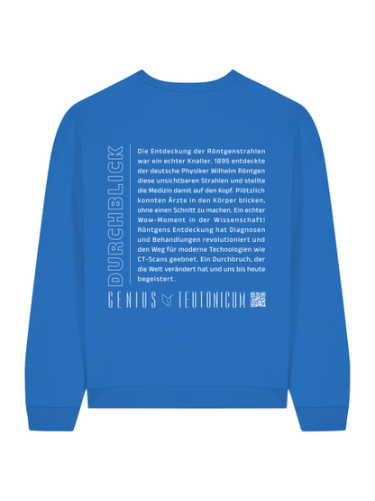 DURCHBLICK - SWEATSHIRT - BLAU