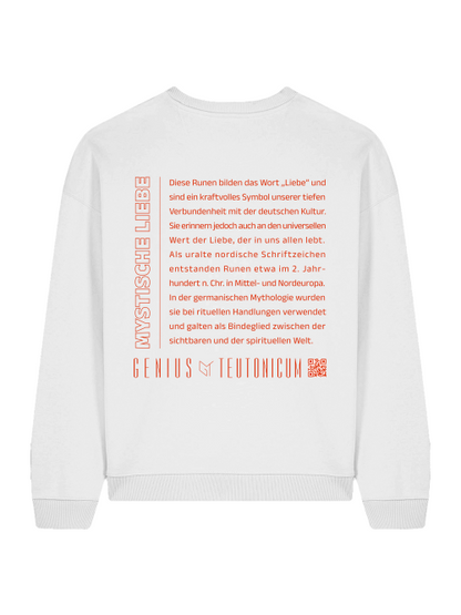 MYSTISCHE LIEBE - SWEATSHIRT - WEIß