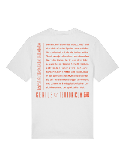 MYSTISCHE LIEBE - T-SHIRT - ECO & WEIß