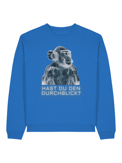 DURCHBLICK - SWEATSHIRT - BLAU