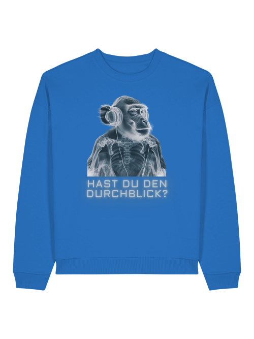 DURCHBLICK - SWEATSHIRT - BLAU