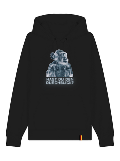 DURCHBLICK - HOODIE - SCHWARZ & NAVY
