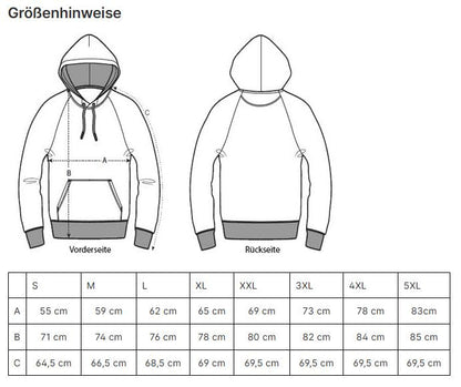 DURCHBLICK - HOODIE - SCHWARZ & NAVY
