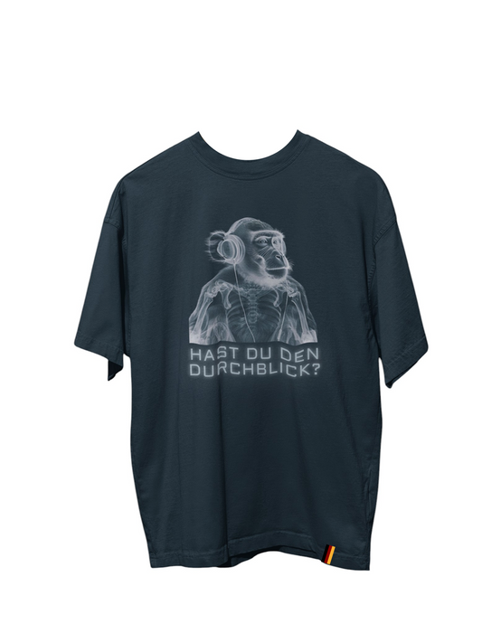 DURCHBLICK - OVERSIZE - SCHWARZ & TIEFBLAU