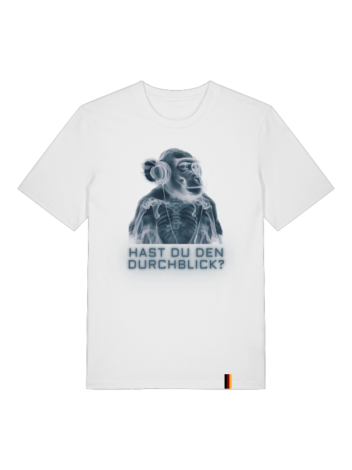 DURCHBLICK - T-SHIRT - WEIß