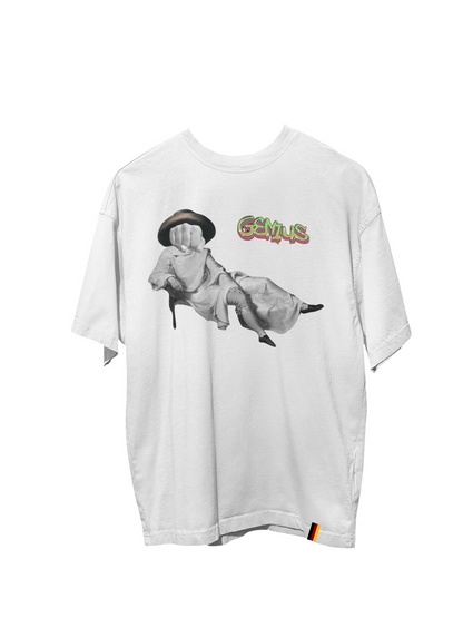 GOETHES FAUST - OVERSIZE - BEIGE & WEIß