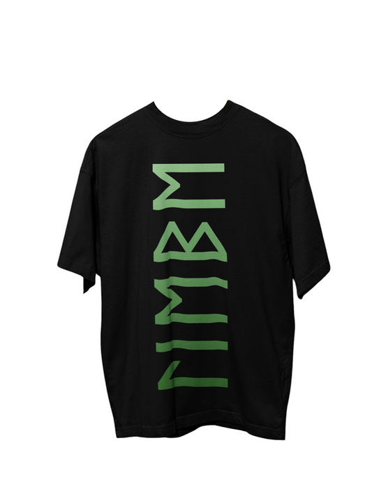 MYSTISCHE LIEBE - OVERSIZE - SCHWARZ & TIEFBLAU