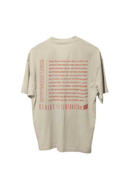 MYSTISCHE LIEBE - OVERSIZE - BEIGE