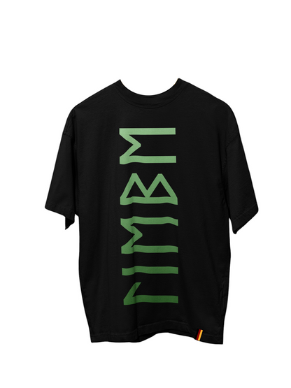 MYSTISCHE LIEBE - OVERSIZE - SCHWARZ & TIEFBLAU