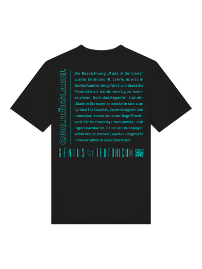QUALITÄTSLABEL - T-SHIRT - SCHWARZ