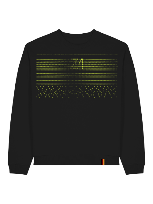 Z1 - SWEATSHIRT - SCHWARZ & TIEFBLAU