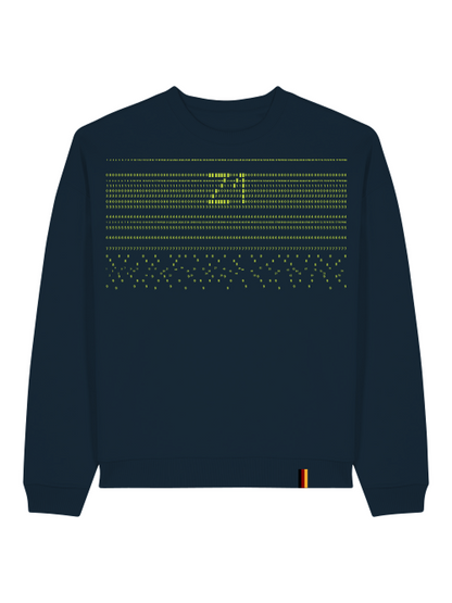 Z1 - SWEATSHIRT - SCHWARZ & TIEFBLAU