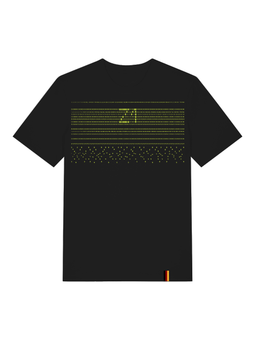 Z1 - T-SHIRT - SCHWARZ & TIEFBLAU