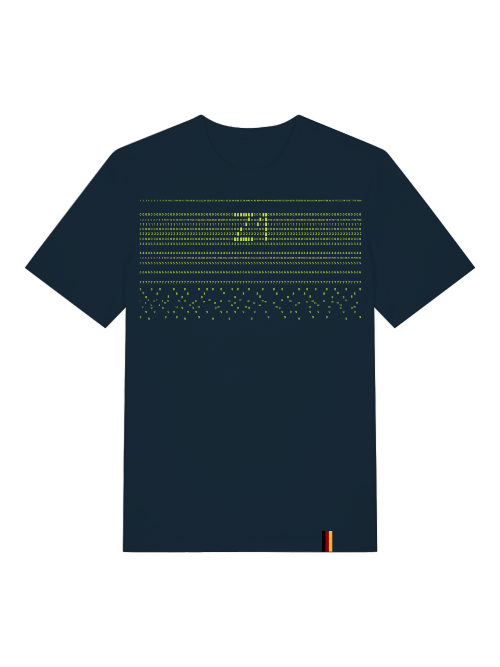 Z1 - T-SHIRT - SCHWARZ & TIEFBLAU