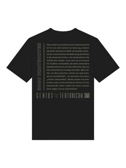 3000 BROTSORTEN - T-SHIRT - SCHWARZ