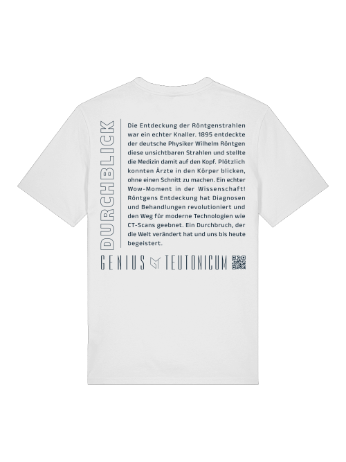 DURCHBLICK - T-SHIRT - WEIß