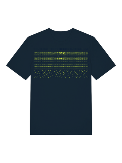 Z1 - T-SHIRT - SCHWARZ & TIEFBLAU
