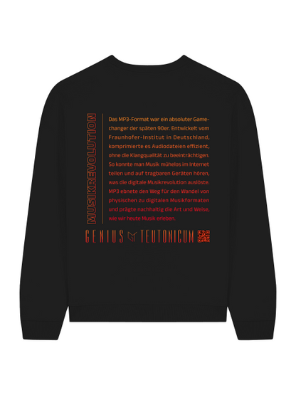 MUSIKREVOLUTION - SWEATSHIRT - SCHWARZ