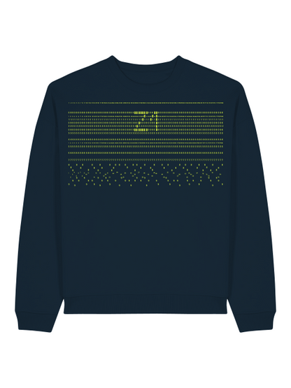 Z1 - SWEATSHIRT - SCHWARZ & TIEFBLAU